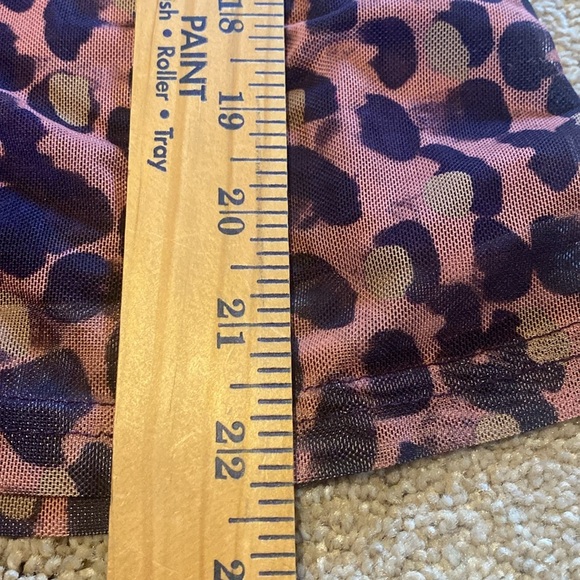 Anthropologie Poetic Woods Carey Mesh Top Purple Size SMALL - Picture 10 of 14